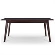 Prosper 7 Piece Upholstered Velvet Dining Set in Cappuccino Navy