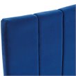 Modway Camilla Channel Tufted King/California King Velvet Headboard in Navy