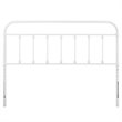 Modway Sage King Modern Powder Coated Iron Headboard in White