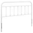 Modway Sage King Modern Powder Coated Iron Headboard in White