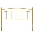 Modway Abigail Modern Farmhouse Full Metal Spindle Headboard in Gold
