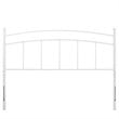 Modway Abigail Modern Farmhouse Full Metal Spindle Headboard in White