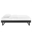 Modway Billie Full Rubberwood and MDF Wood Platform Bed Frame in Black