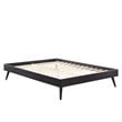 Modway Margo Full MDF Wood and Rubberwood Platform Bed Frame in Black
