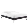 Modway Margo Full MDF Wood and Rubberwood Platform Bed Frame in Black