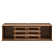 Modway Render Wood Wall-Mount Media Console TV Stand for TVs up to 50