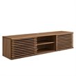 Modway Render Wood Wall-Mount Media Console TV Stand for TVs up to 65