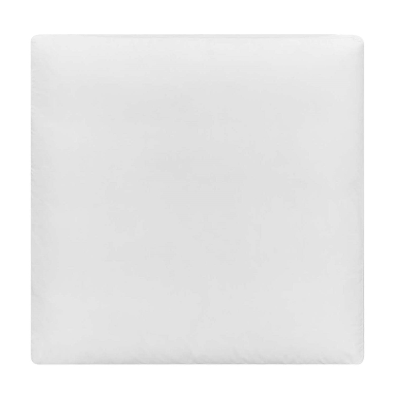 Modway Commix Down Filled Overstuffed Performance Velvet Ottoman in White