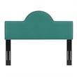 Modway Dawn King/California King Performance Velvet Headboard in Teal Green