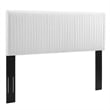 Modway Eloise Channel Tufted Performance Velvet Full/Queen Headboard in White