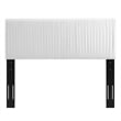 Modway Eloise Channel Tufted Performance Velvet Full/Queen Headboard in White