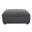 Modway Comprise 2-Piece Modern Fabric Living Room Set in Charcoal