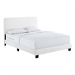 Modway Celine Channel Tufted Performance Velvet King Bed in White
