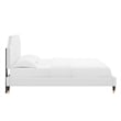 Modway Sienna Modern Performance Velvet Full Platform Bed - White