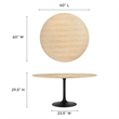 Modway Lippa 60