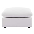 Modway Commix 4-Piece Modern Fabric Outdoor Sectional Sofa in White