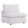 Modway Commix 4-Piece Modern Fabric Outdoor Sectional Sofa in White