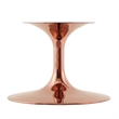 Modway Lippa Round Wood Grain 36