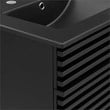 Modway Render Mid-Century Modern Wood Bathroom Vanity in Black