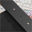 Modway Augustine Tufted Performance Velvet Twin Headboard in Charcoal