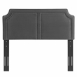 Modway Cynthia Modern Performance Velvet Twin Headboard in Charcoal