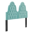 Modway Augustine Performance Velvet King/California King Headboard in Mint