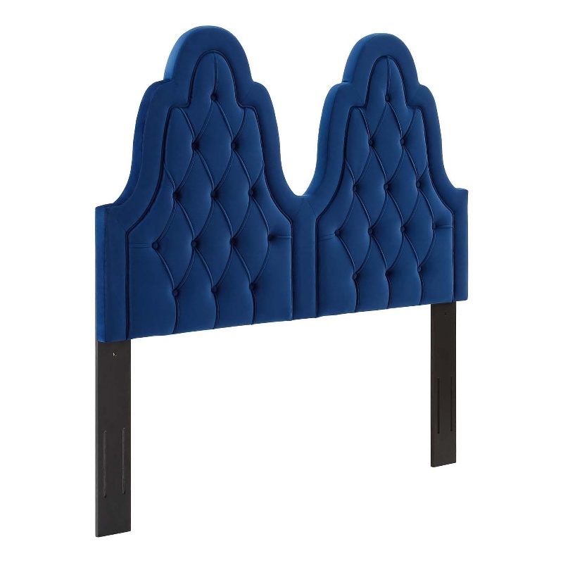 Modway Augustine Performance Velvet King/California King Headboard in Navy