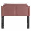 Modway Cynthia Performance Velvet King/California King Headboard in Dusty Rose