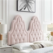 Modway Augustine Performance Velvet King/California King Headboard in Pink