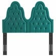 Modway Augustine Performance Velvet King/California King Headboard in Teal