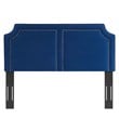 Modway Cynthia Modern Performance Velvet King/California King Headboard in Navy