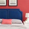 Modway Cynthia Modern Performance Velvet King/California King Headboard in Navy