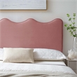Modway Athena Performance Velvet Full/Queen Headboard in Dusty Rose