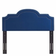Modway Belinda Modern Performance Velvet King/California King Headboard in Navy