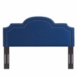 Modway Belinda Modern Performance Velvet King/California King Headboard in Navy