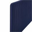 Modway Milenna Channel Tufted Upholstered Fabric Twin Headboard in Royal Blue