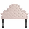 Modway Diana Tufted Performance Velvet Full/Queen Headboard in Pink