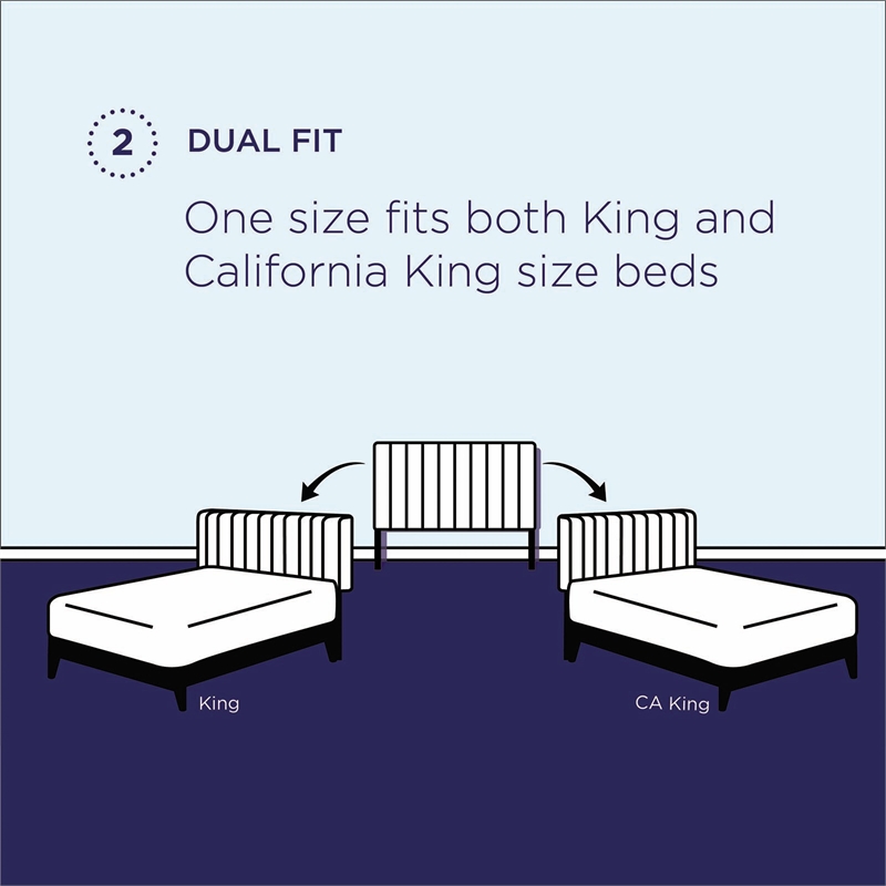 Modway Sophia Tufted Velvet King/California King Headboard in Light Gray
