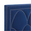 Modway Greta Modern Performance Velvet Twin Headboard in Navy