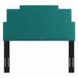 Modway Kasia Modern Performance Velvet Full/Queen Headboard in Teal Green