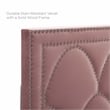 Modway Greta Performance Velvet King/California King Headboard in Dusty Rose