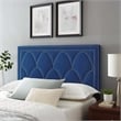 Modway Greta Performance Velvet King/California King Headboard in Navy