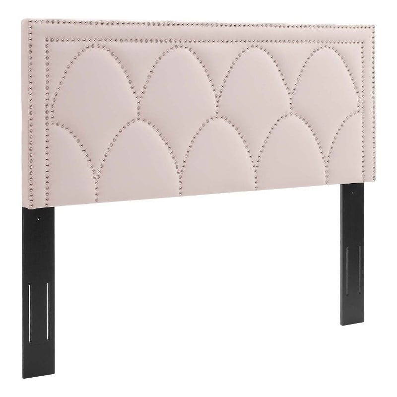 Modway Greta Performance Velvet King/California King Headboard in Pink