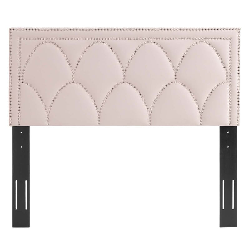 Modway Greta Performance Velvet King/California King Headboard in Pink