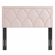 Modway Greta Performance Velvet King/California King Headboard in Pink