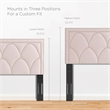 Modway Greta Performance Velvet King/California King Headboard in Pink