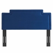 Modway Transfix Performance Velvet King/California King Headboard in Navy