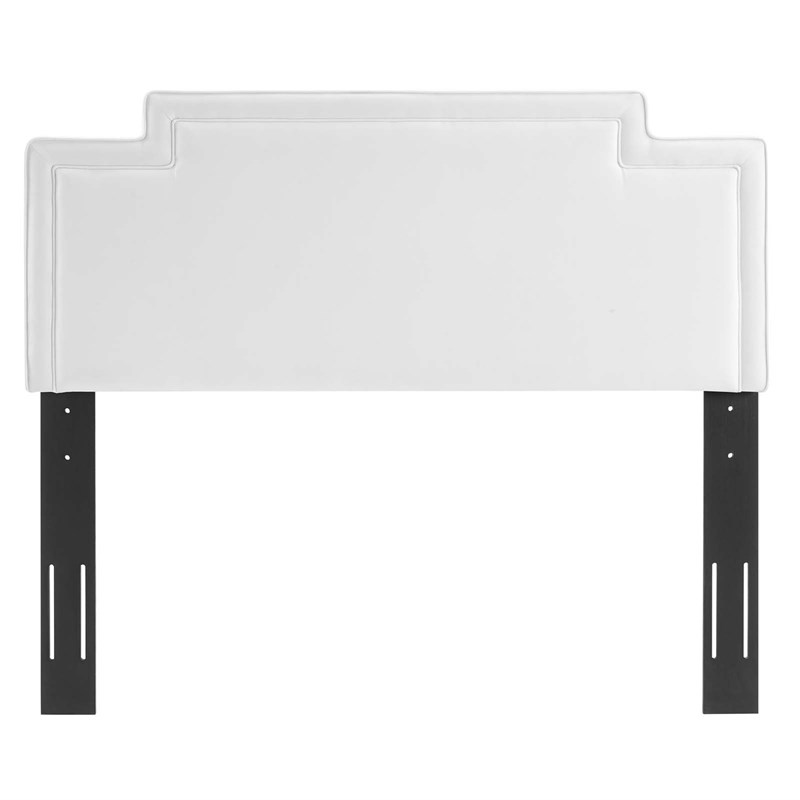 Modway Transfix Performance Velvet King/California King Headboard in White