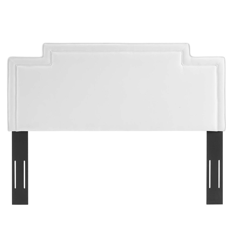Modway Transfix Performance Velvet King/California King Headboard in White