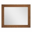 Modway Dylan Modern MDF and Rubberwood Dresser and Mirror in Walnut